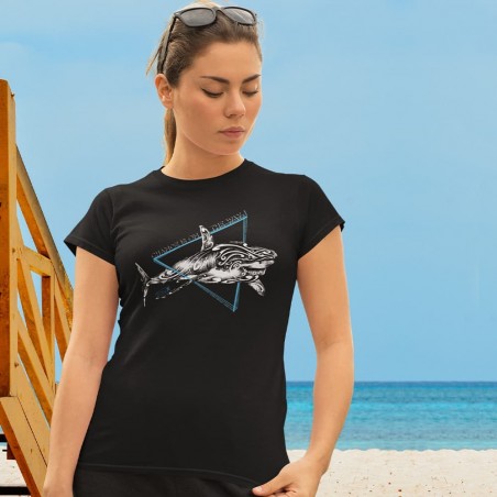 Women's Organic T-shirt "The White Shark"