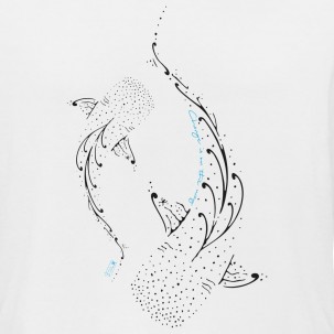 Camiseta Ecológica Mujer "Tiburones Ballena"