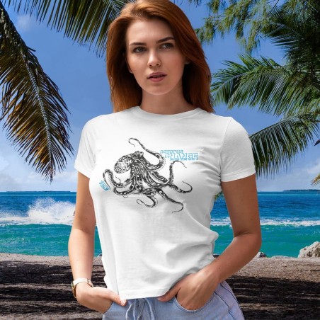 Damen Bio-T-Shirt „The Octopus“
