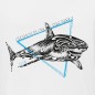 Herren Bio-T-Shirt „Der Weiße Hai“