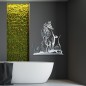 Metal wall decoration - SEAHORSE AND CORALS