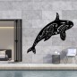Metal wall decoration - ORCA