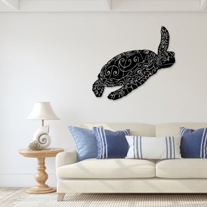 Décoration murale en métal - Nouvelle tortue